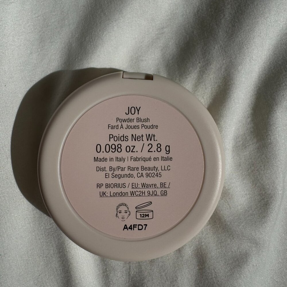 RARE Beauty Soft Pinch Luminous Powder Blush - Joy, Muted Peach Color - Picture 14 of 16